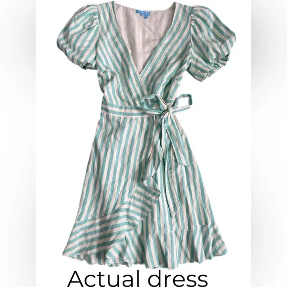 Draper James boho wrap dress NWT - Picture 2 of 7